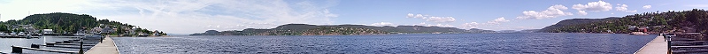 Holmsbu: Drammenfjord (Norwegen)